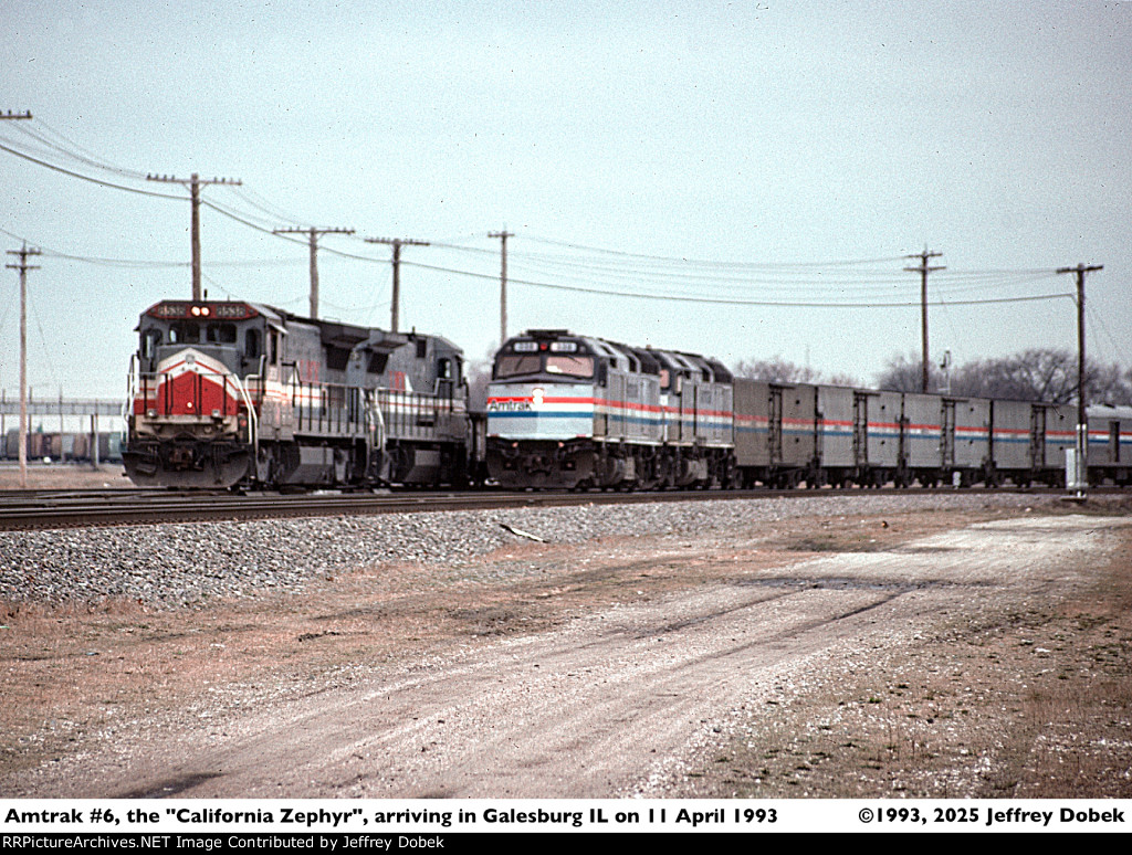 Amtrak at Galesburg